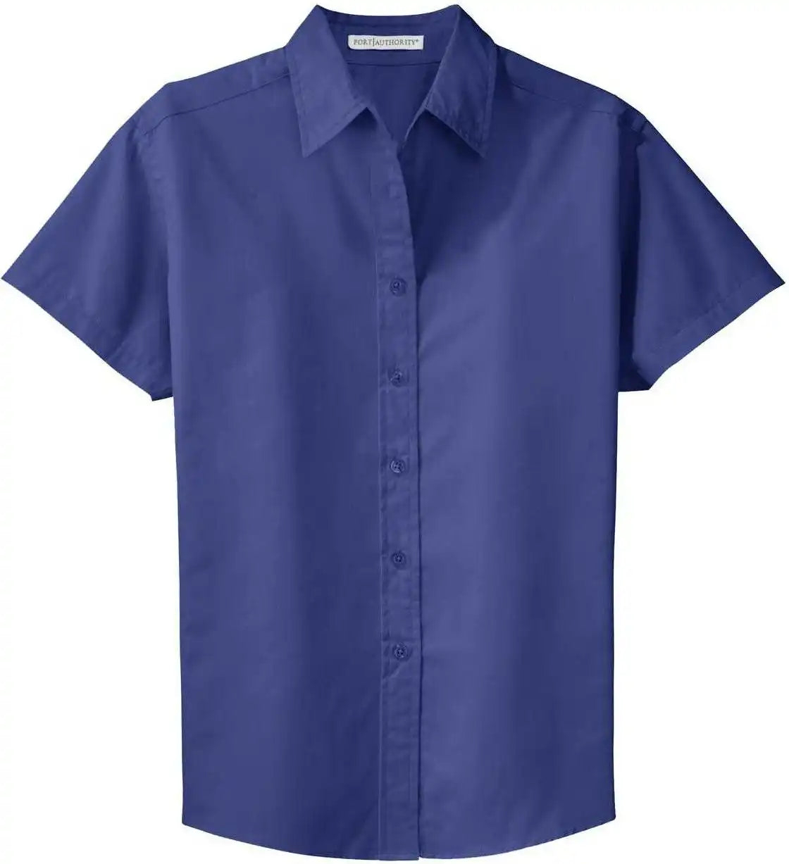 Port Authority L508 Ladies Short Sleeve Easy Care Shirt - Mediterranean Blue