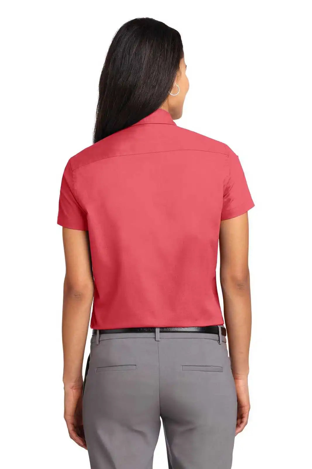 Port Authority L508 Ladies Short Sleeve Easy Care Shirt - Hibiscus