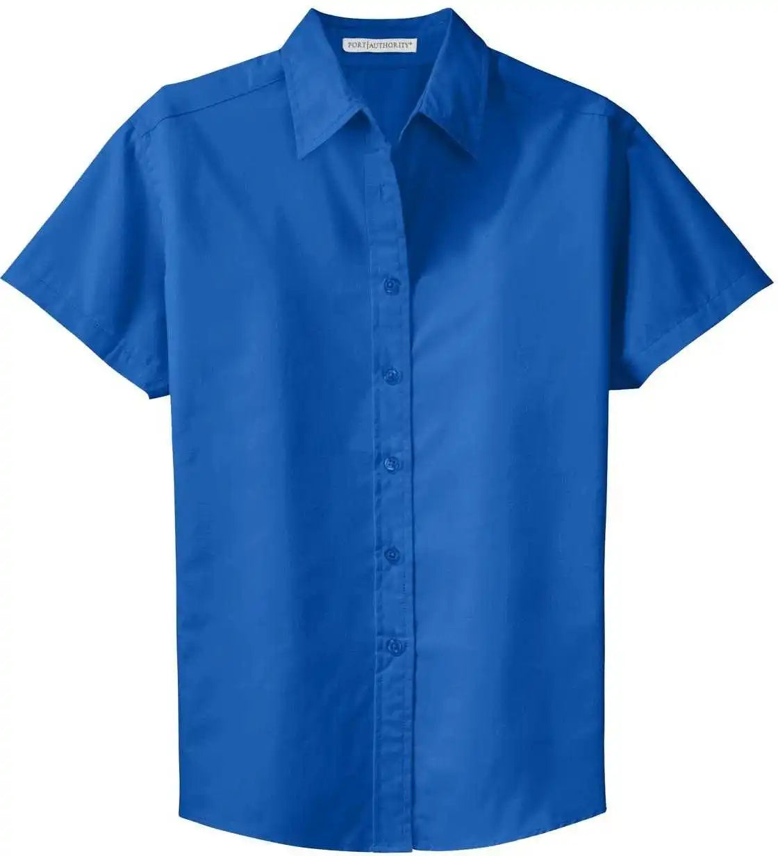 Port Authority L508 Ladies Short Sleeve Easy Care Shirt Strong Blue