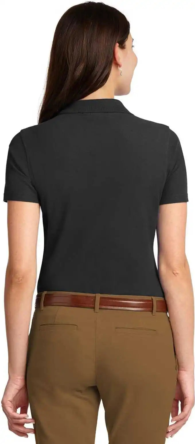 Port Authority L510 Ladies Stain Resistant Polo Black
