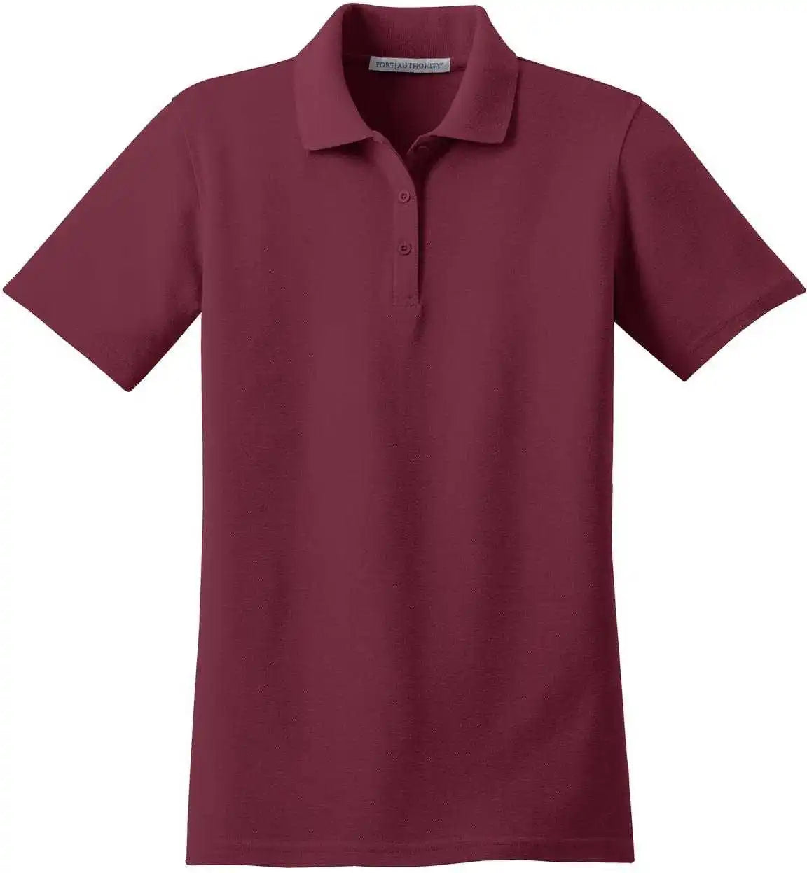 Port Authority L510 Ladies Stain-resistant Polo - Burgundy