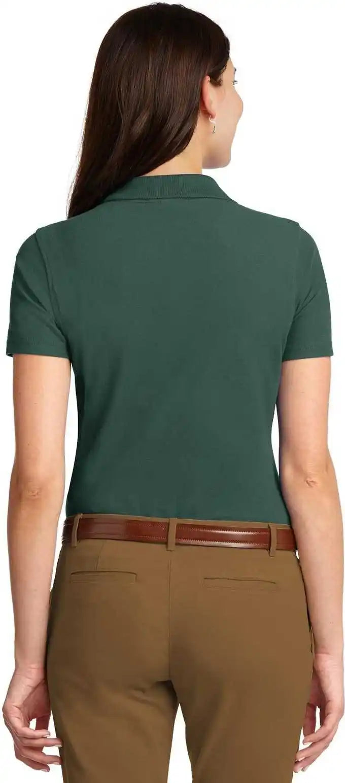 Port Authority L510 Ladies Stain Resistant Polo Dark Green