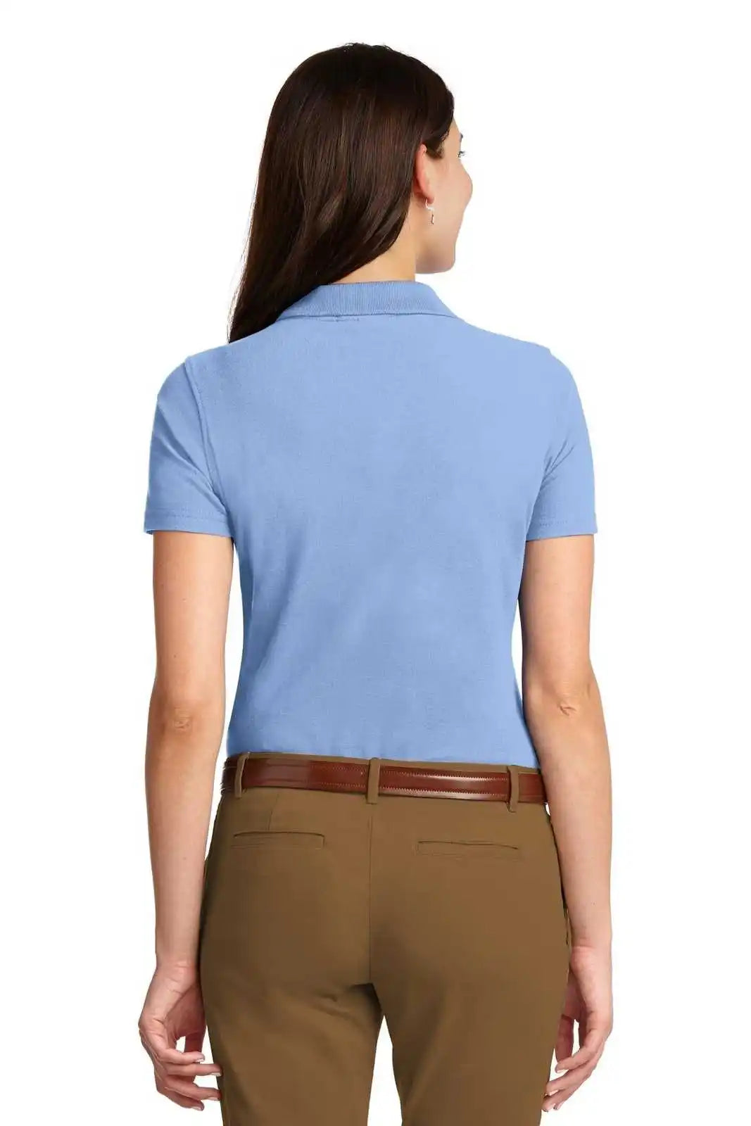 Port Authority L510 Ladies Stain-resistant Polo - Light Blue