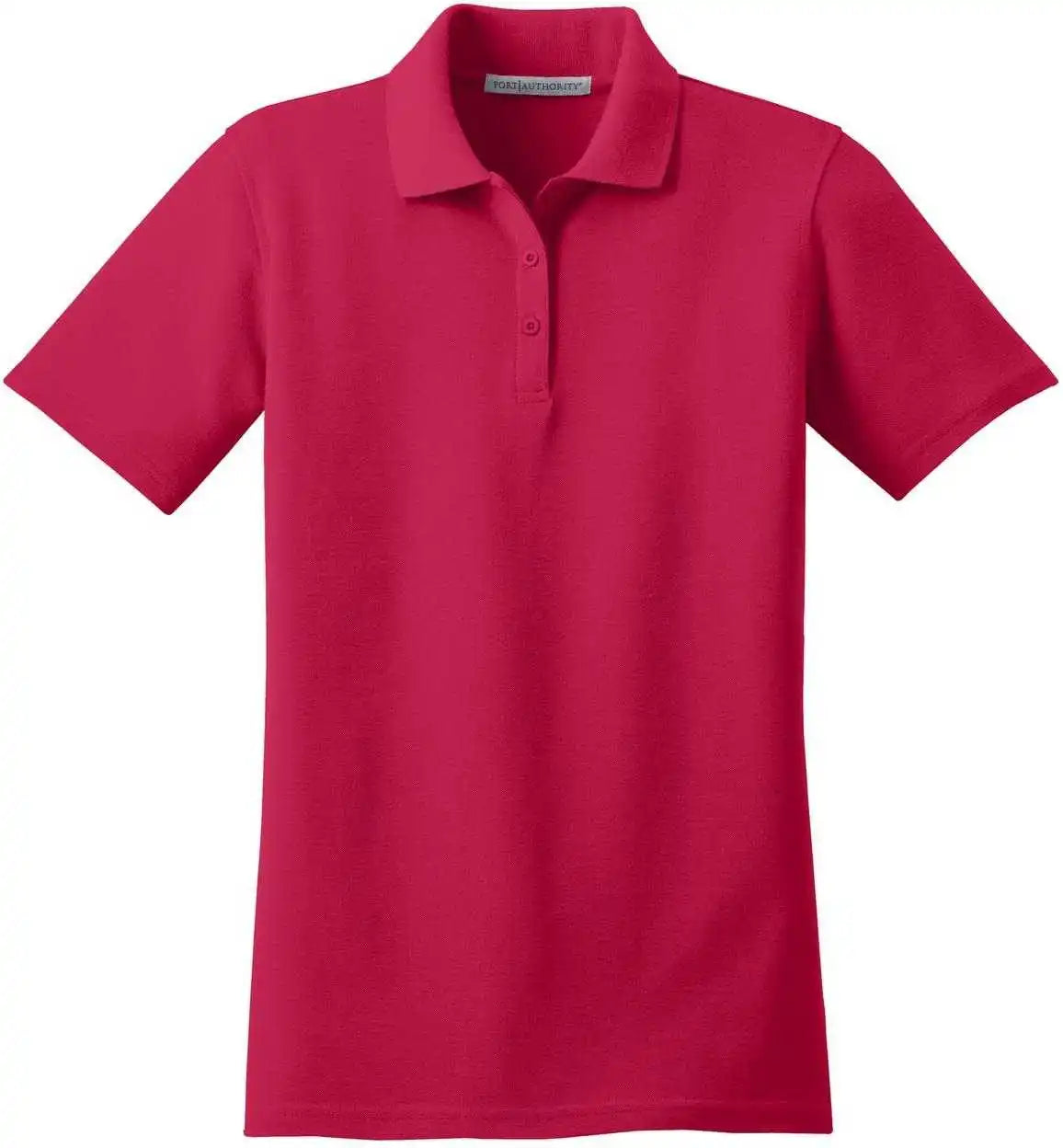 Port Authority L510 Ladies Stain Resistant Polo Red