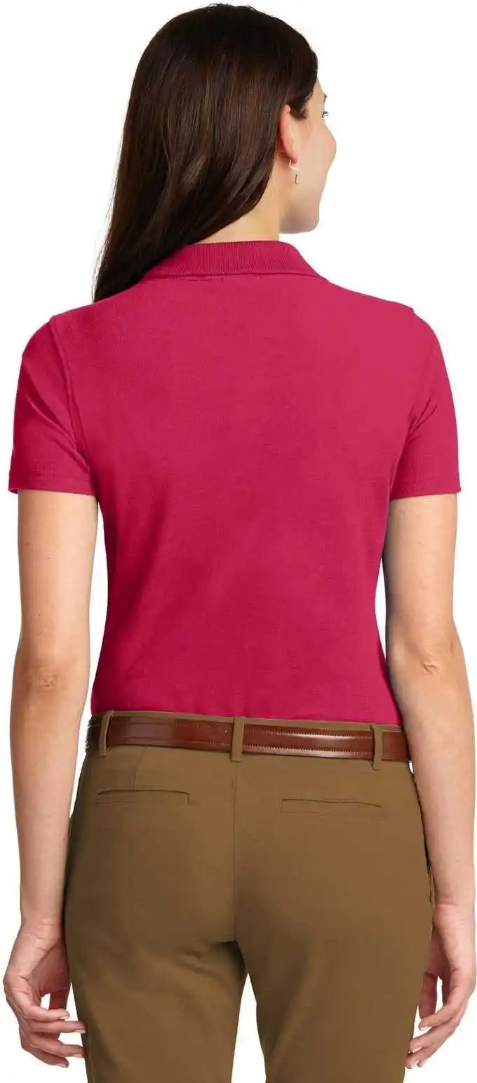 Port Authority L510 Ladies Stain Resistant Polo Red