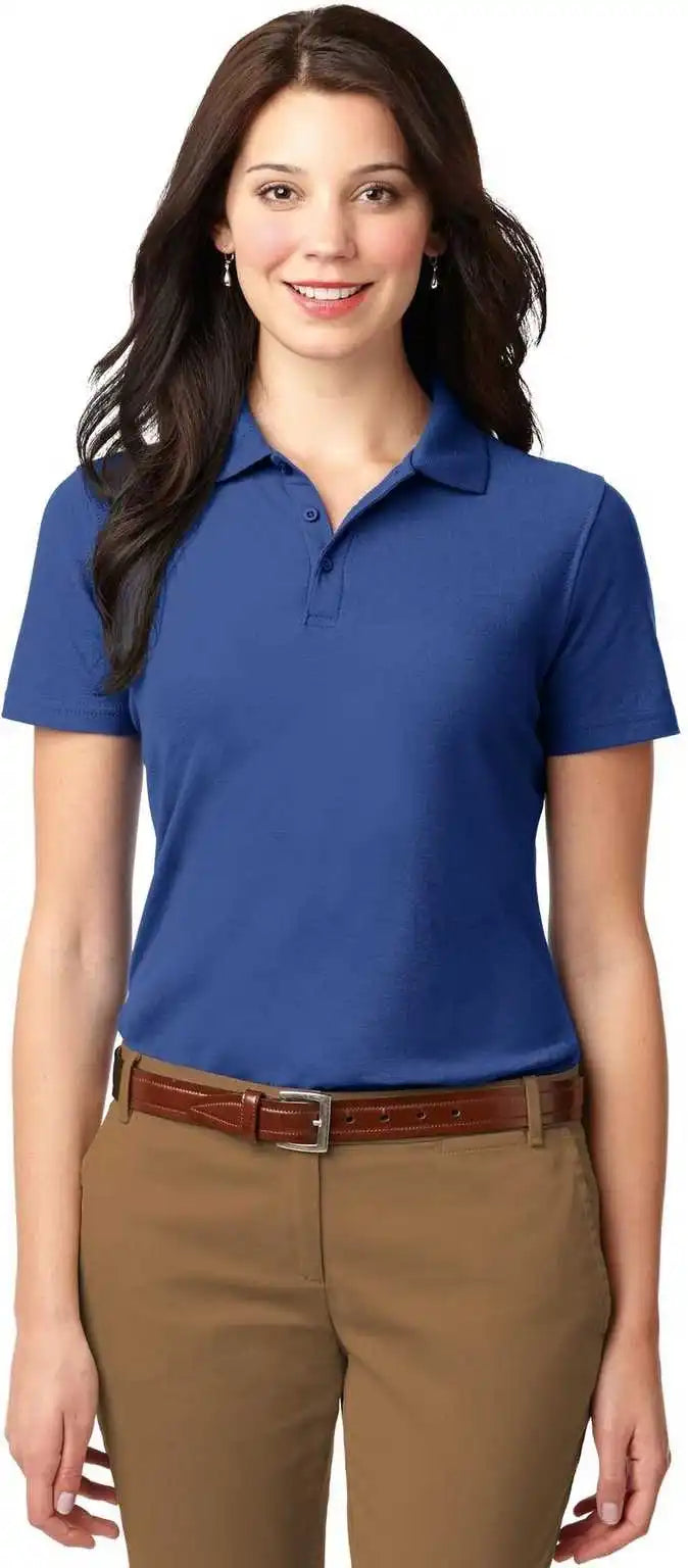 Port Authority L510 Ladies Stain Resistant Polo Royal