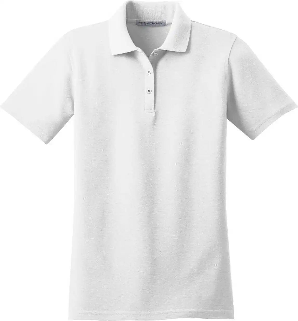 Port Authority L510 Ladies Stain Resistant Polo White