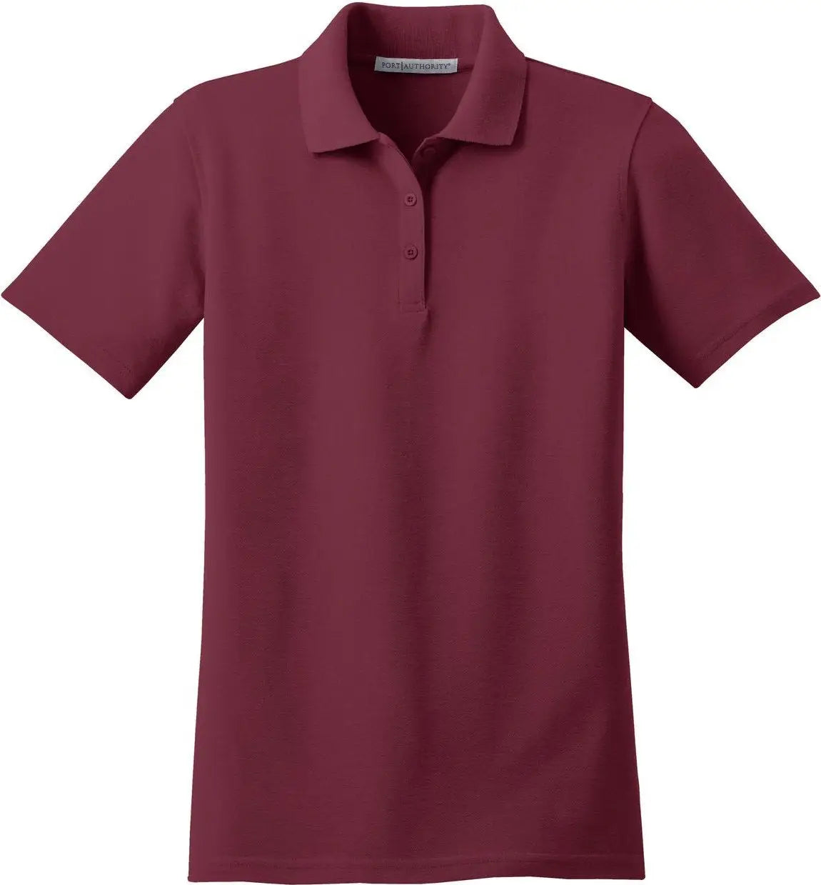 Port Authority L510 Women’s Stain-resistant Polo - Burgundy