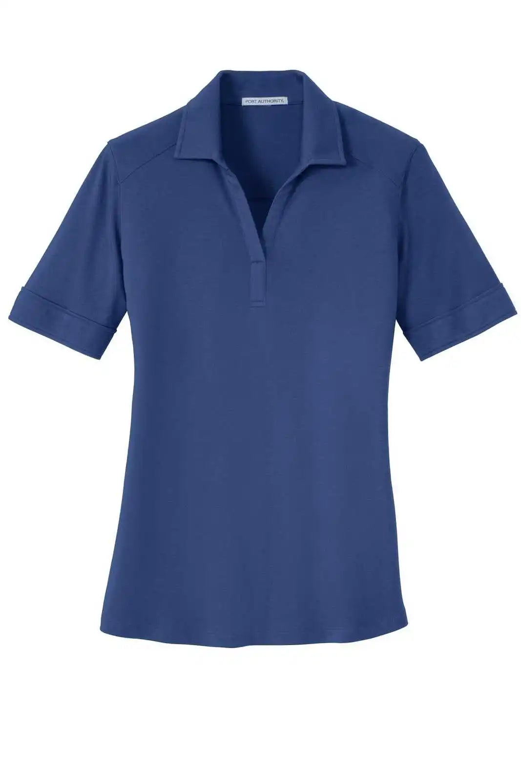 Port Authority L5200 Ladies Silk Touch Interlock Performance Polo - Royal