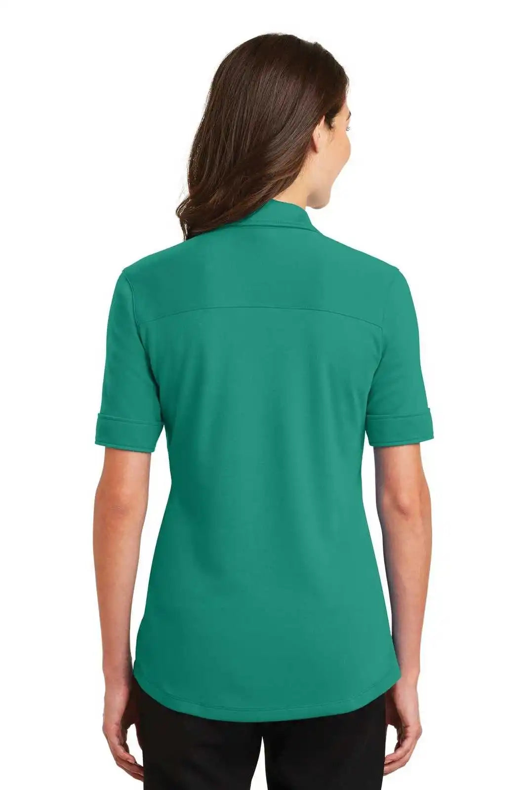Port Authority L5200 Ladies Silk Touch Interlock Performance Polo - Verdant Green