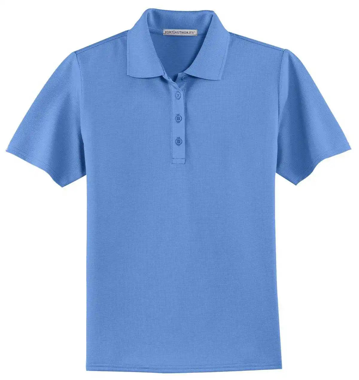 Port Authority L525 Ladies Dry Zone Ottoman Polo - Blue Lake