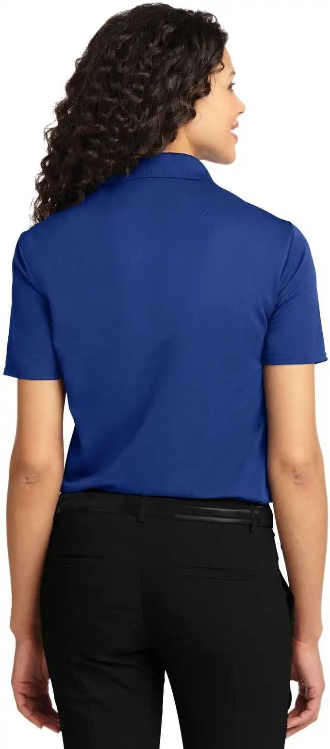 Port Authority L525 Ladies Dry Zone Ottoman Polo Royal