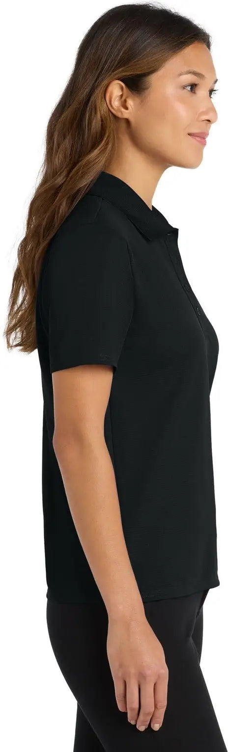 Port Authority L525 Women’s Dry Zone Ottoman Polo - Black