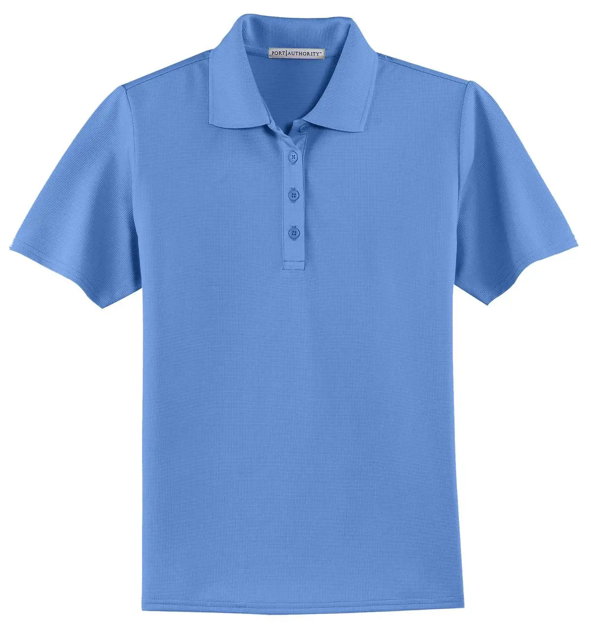 Port Authority L525 Women’s Dry Zone Ottoman Polo - Blue Lake