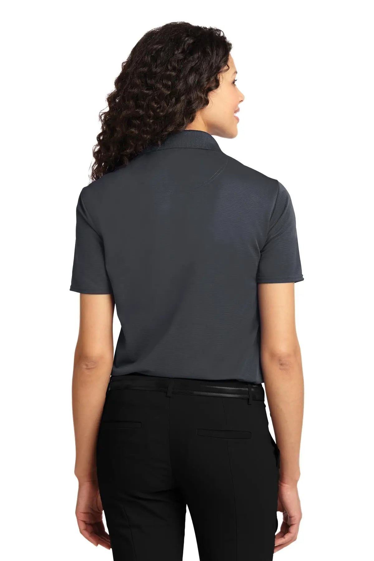 Port Authority L525 Women’s Dry Zone Ottoman Polo - Iron Gray