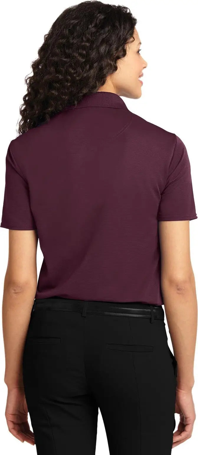 Port Authority L525 Women’s Dry Zone Ottoman Polo - Maroon