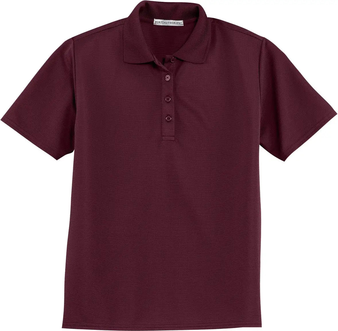 Port Authority L525 Women’s Dry Zone Ottoman Polo - Maroon