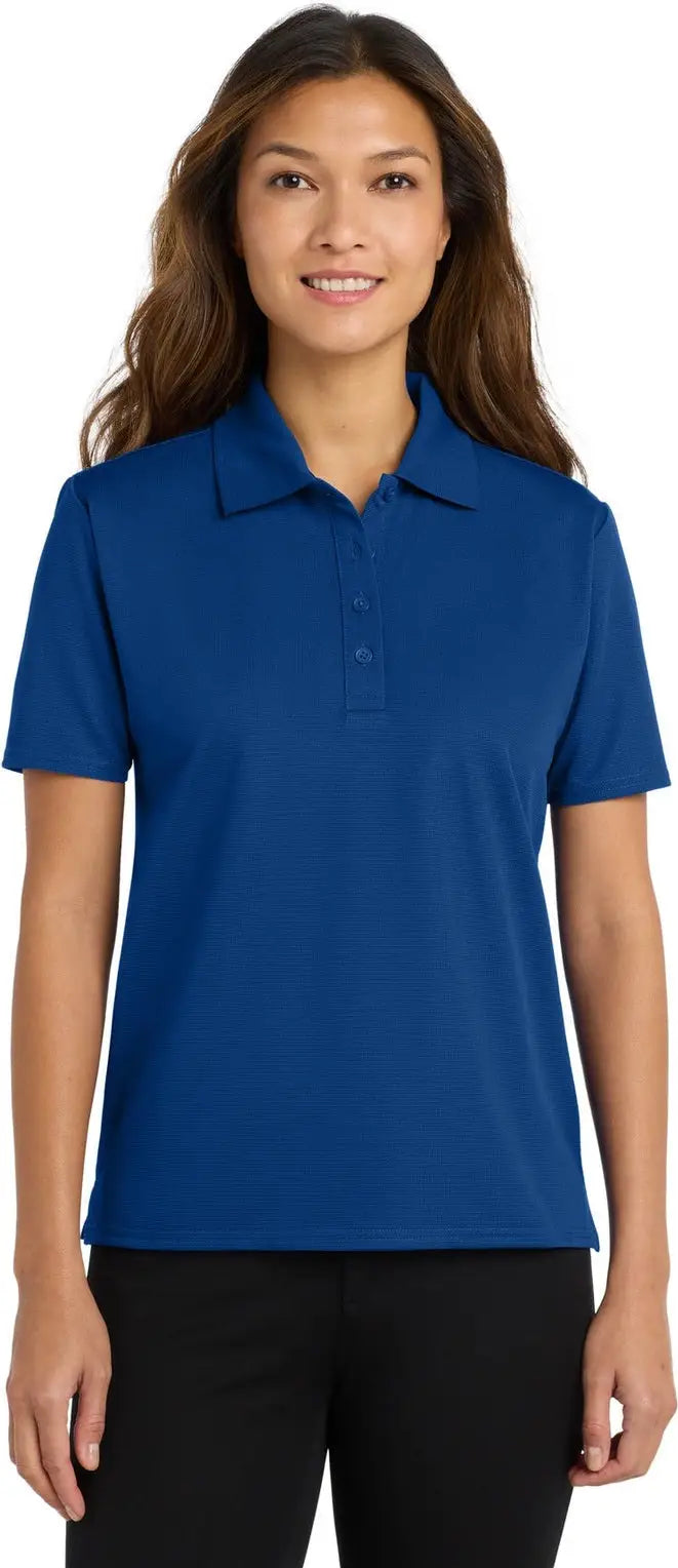 Port Authority L525 Women’s Dry Zone Ottoman Polo - Royal - Ladies Xs