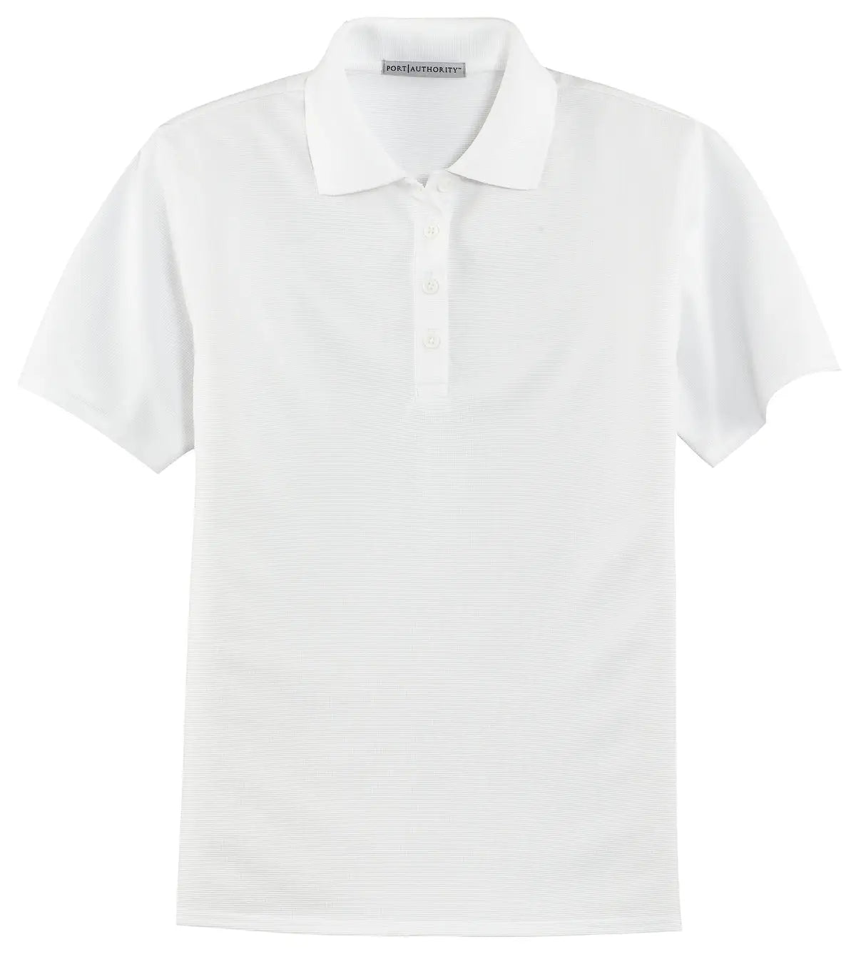 Port Authority L525 Women’s Dry Zone Ottoman Polo - White