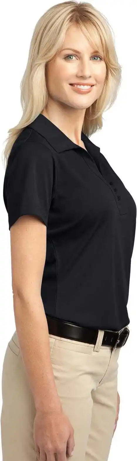Port Authority L527 Ladies Tech Pique Polo Black