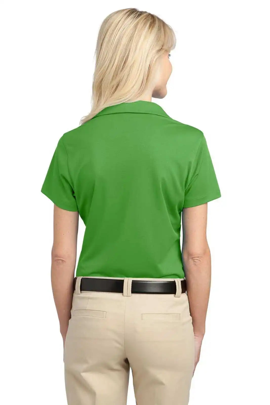 Port Authority L527 Ladies Tech Pique Polo - Cactus Green