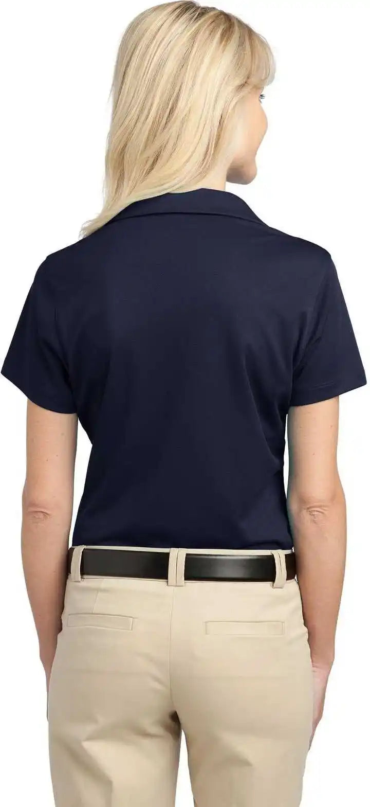 Port Authority L527 Ladies Tech Pique Polo - Dark Navy