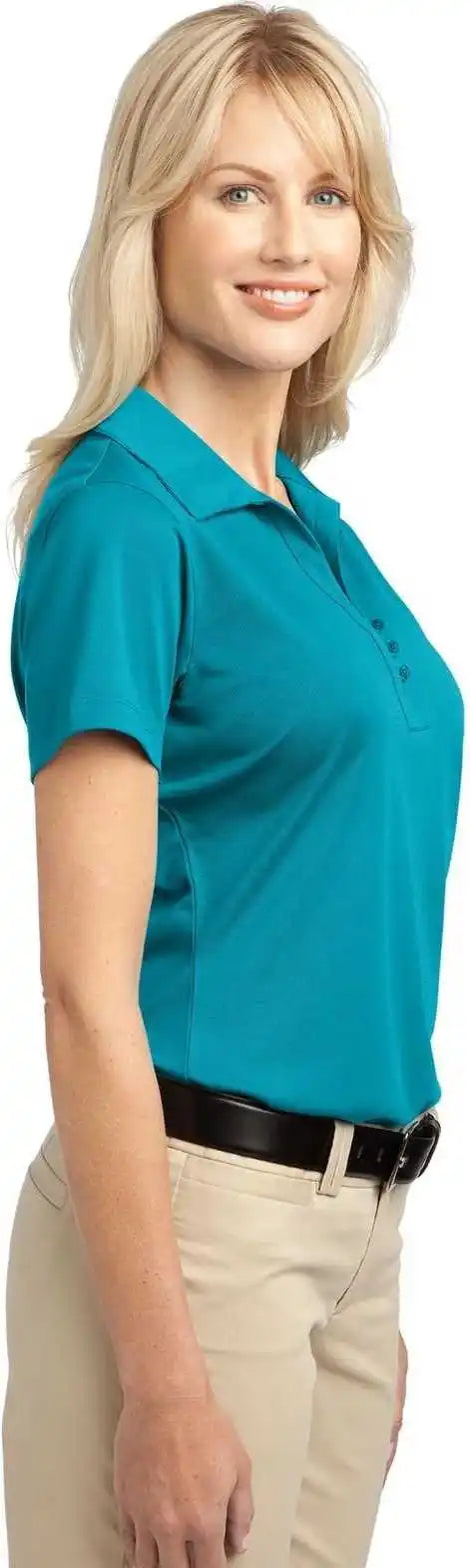 Port Authority L527 Ladies Tech Pique Polo - Deep Teal Blue