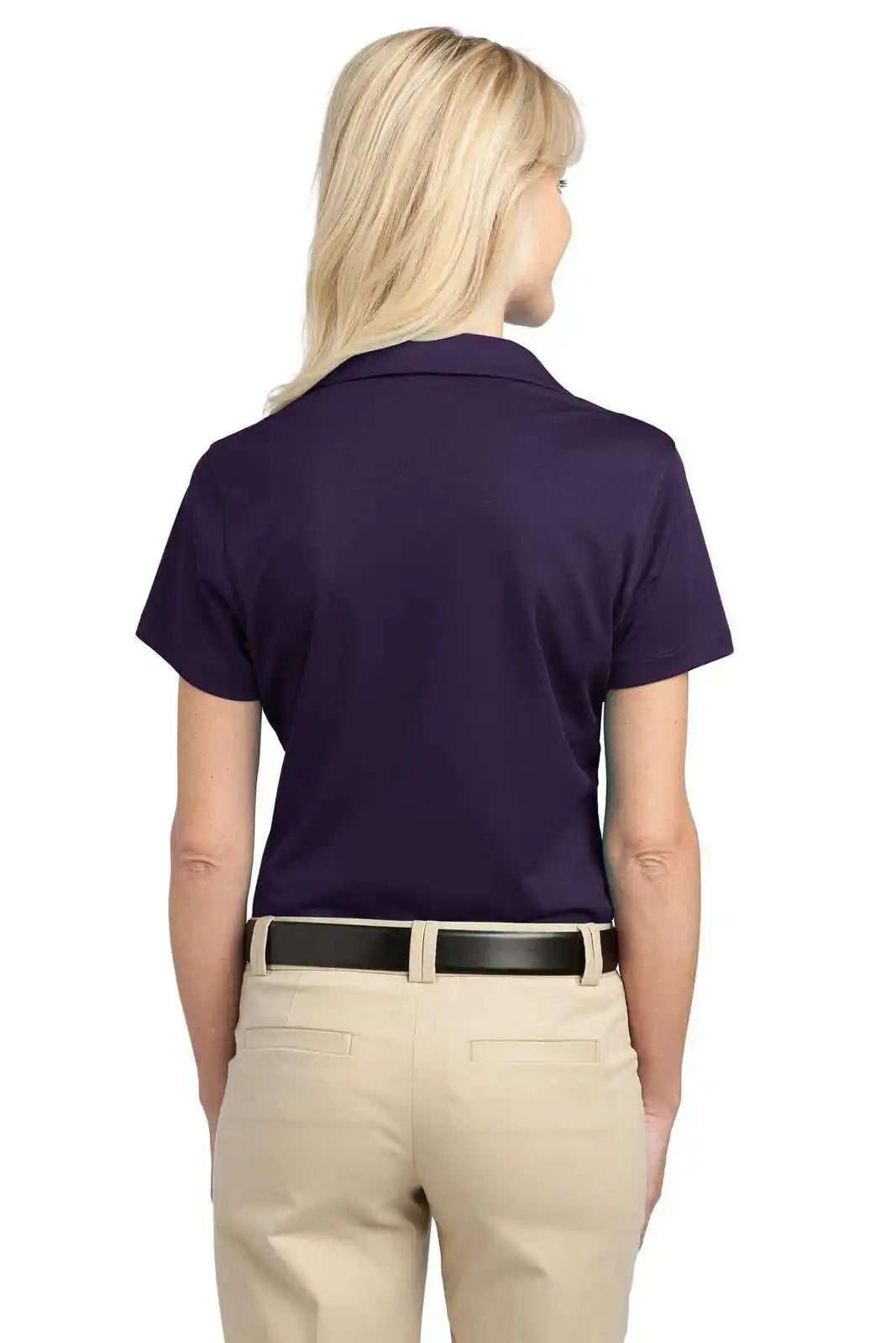 Port Authority L527 Ladies Tech Pique Polo - Regal Purple