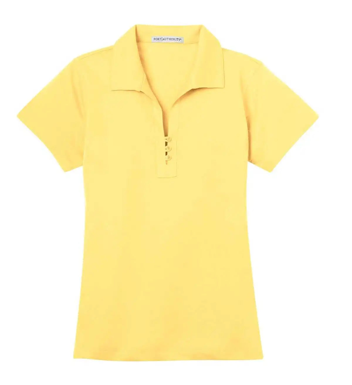 Port Authority L527 Ladies Tech Pique Polo - Splendid Yellow
