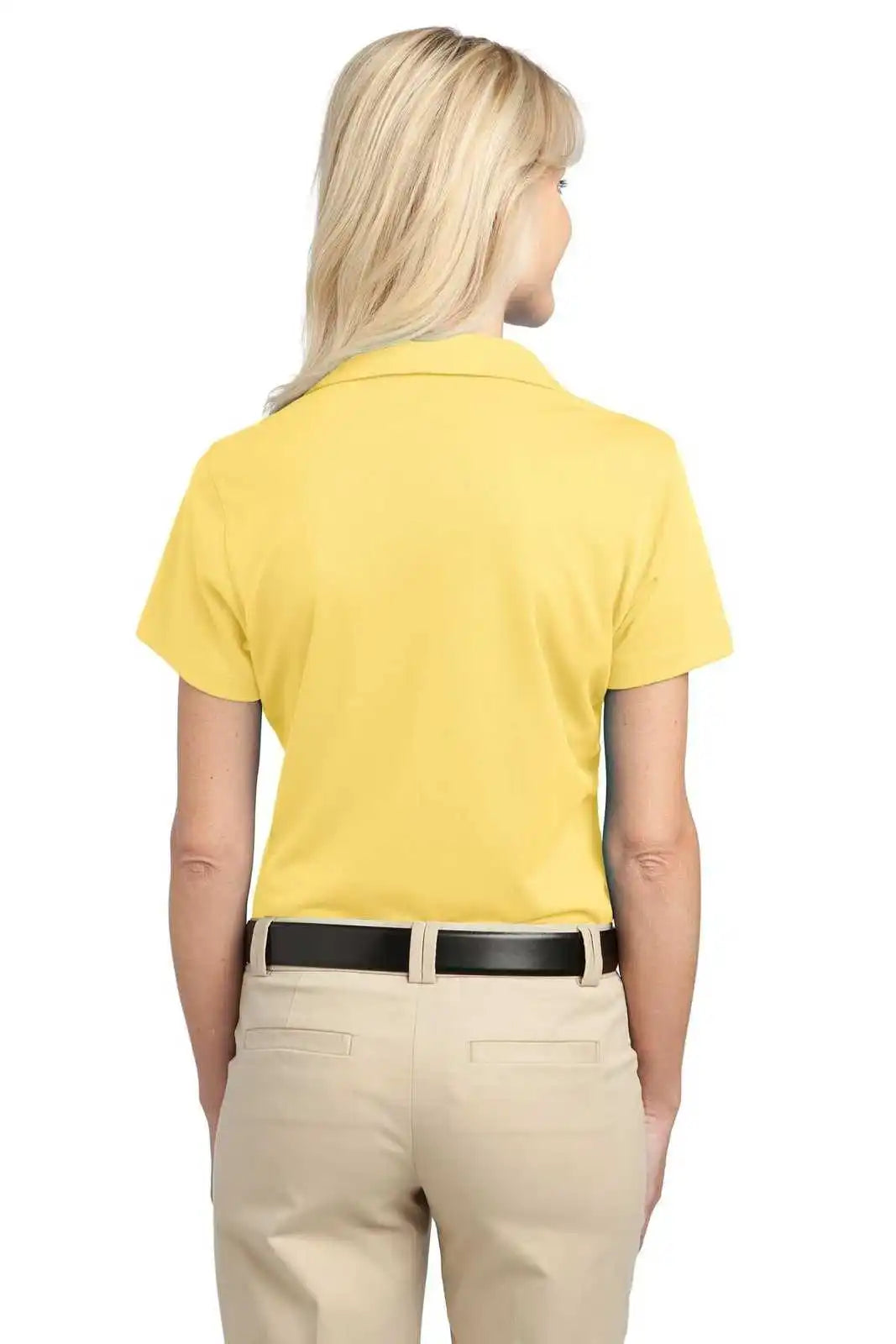 Port Authority L527 Ladies Tech Pique Polo - Splendid Yellow