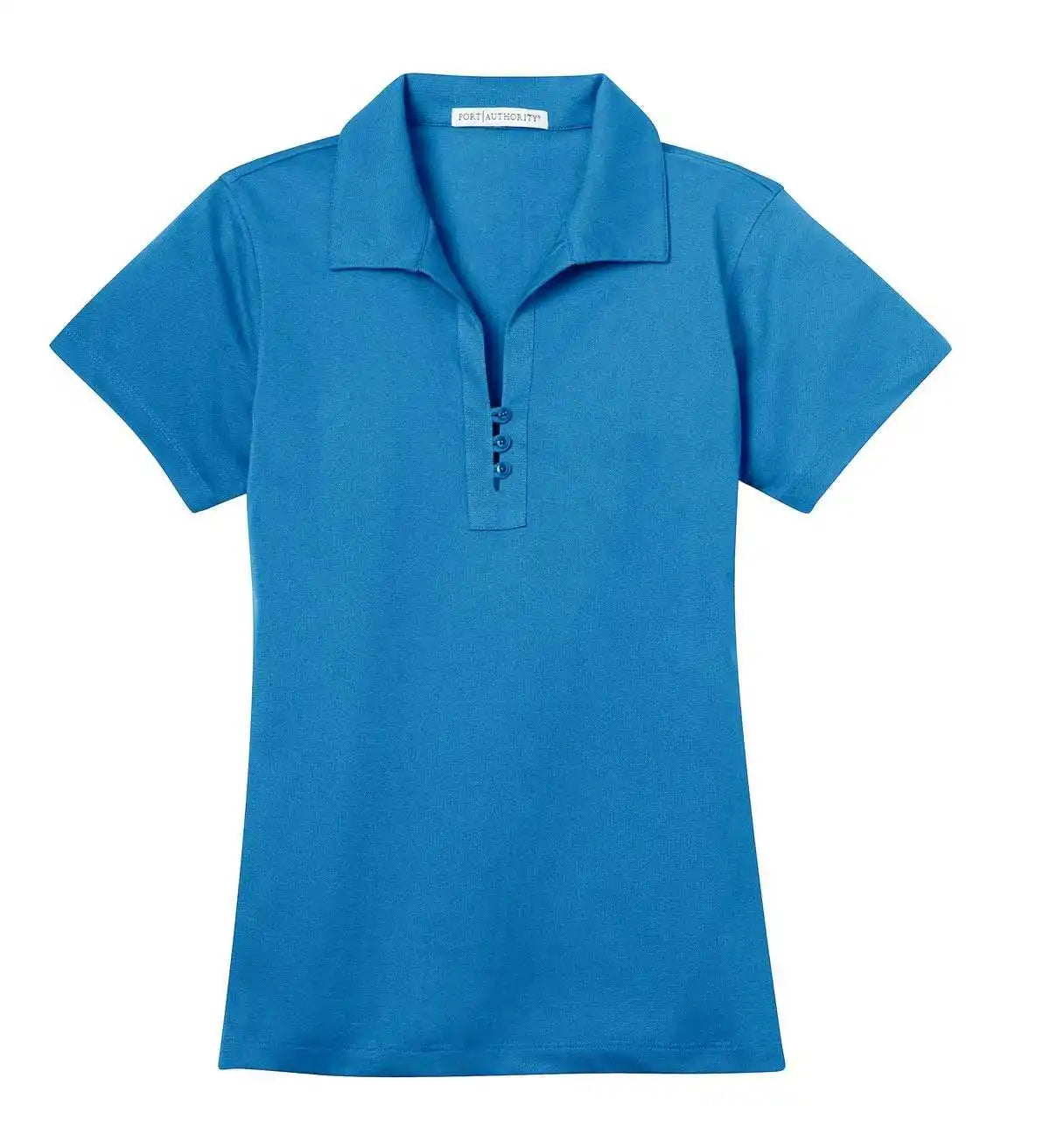 Port Authority L527 Ladies Tech Pique Polo - Vivid Blue
