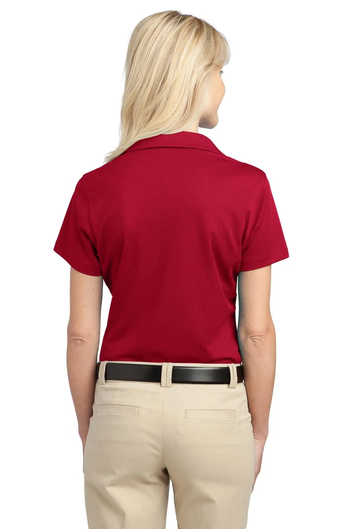 Port Authority L527 Women’s Tech Pique Polo - Rich Red