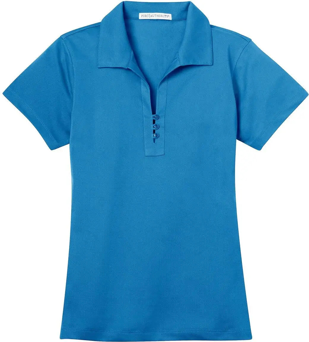 Port Authority L527 Women’s Tech Pique Polo - Vivid Blue