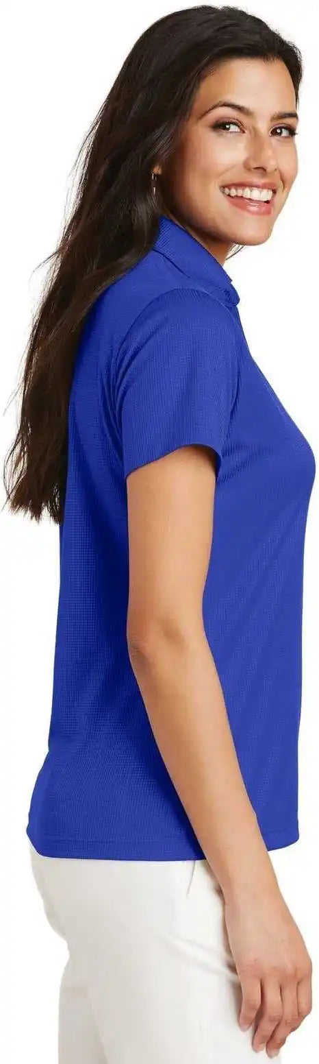 Port Authority L528 Ladies Performance Fine Jacquard Polo Hyper Blue