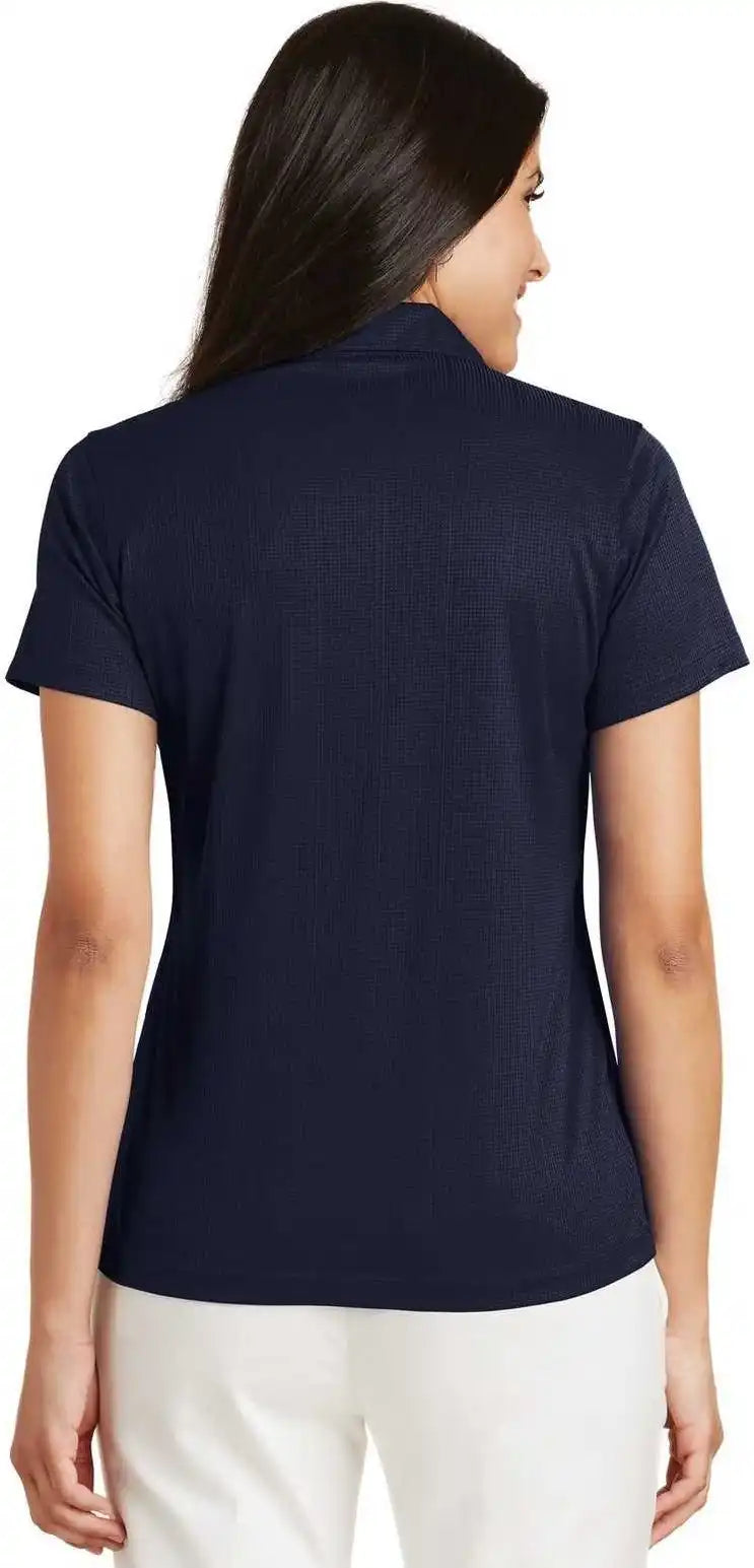 Port Authority L528 Ladies Performance Fine Jacquard Polo True Navy