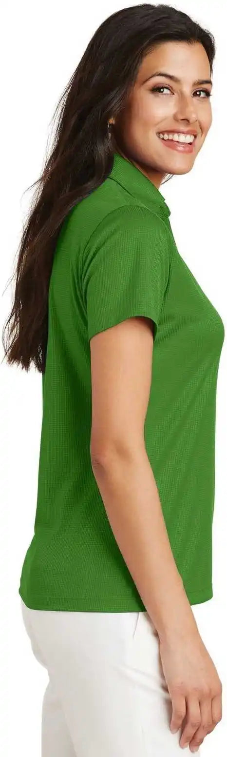 Port Authority L528 Ladies Performance Fine Jacquard Polo Vine Green