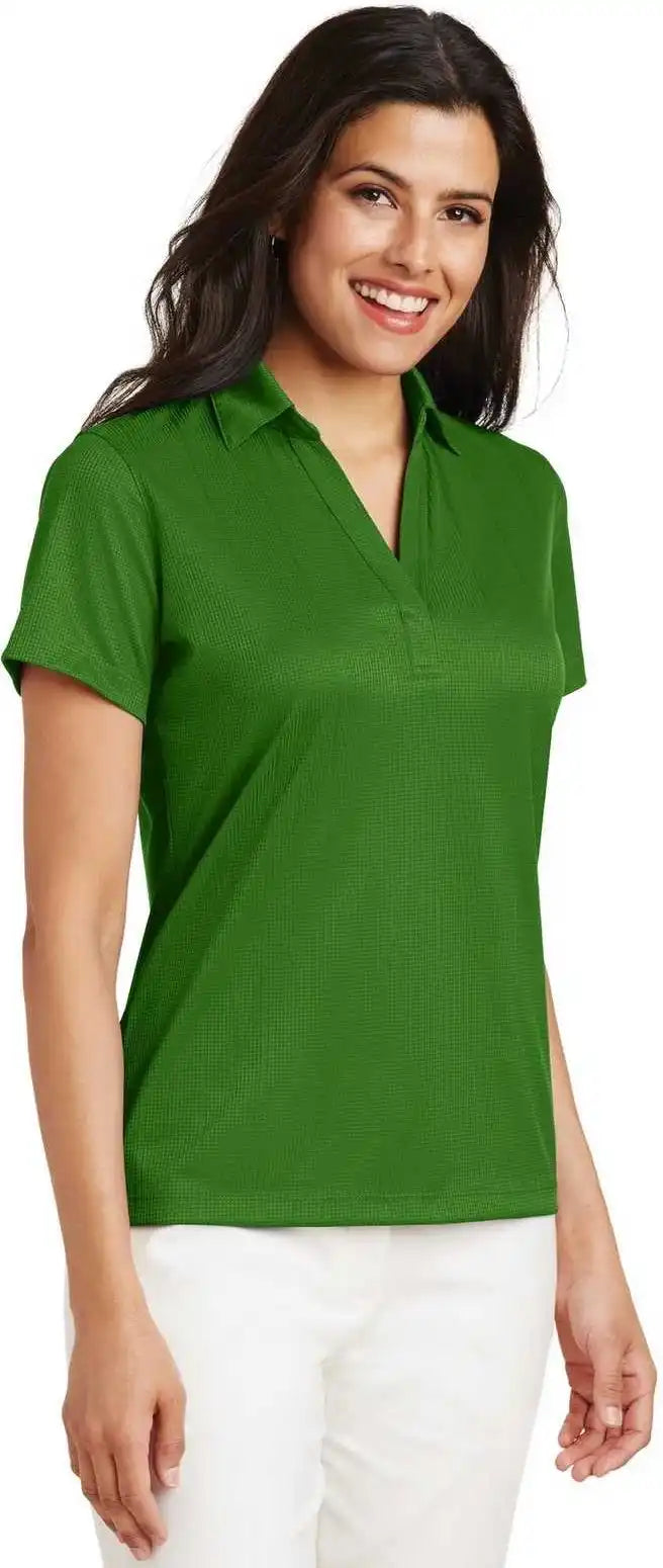 Port Authority L528 Ladies Performance Fine Jacquard Polo Vine Green