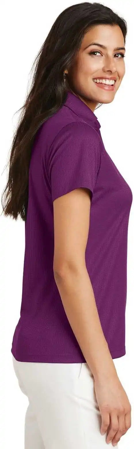 Port Authority L528 Ladies Performance Fine Jacquard Polo Violet Purple