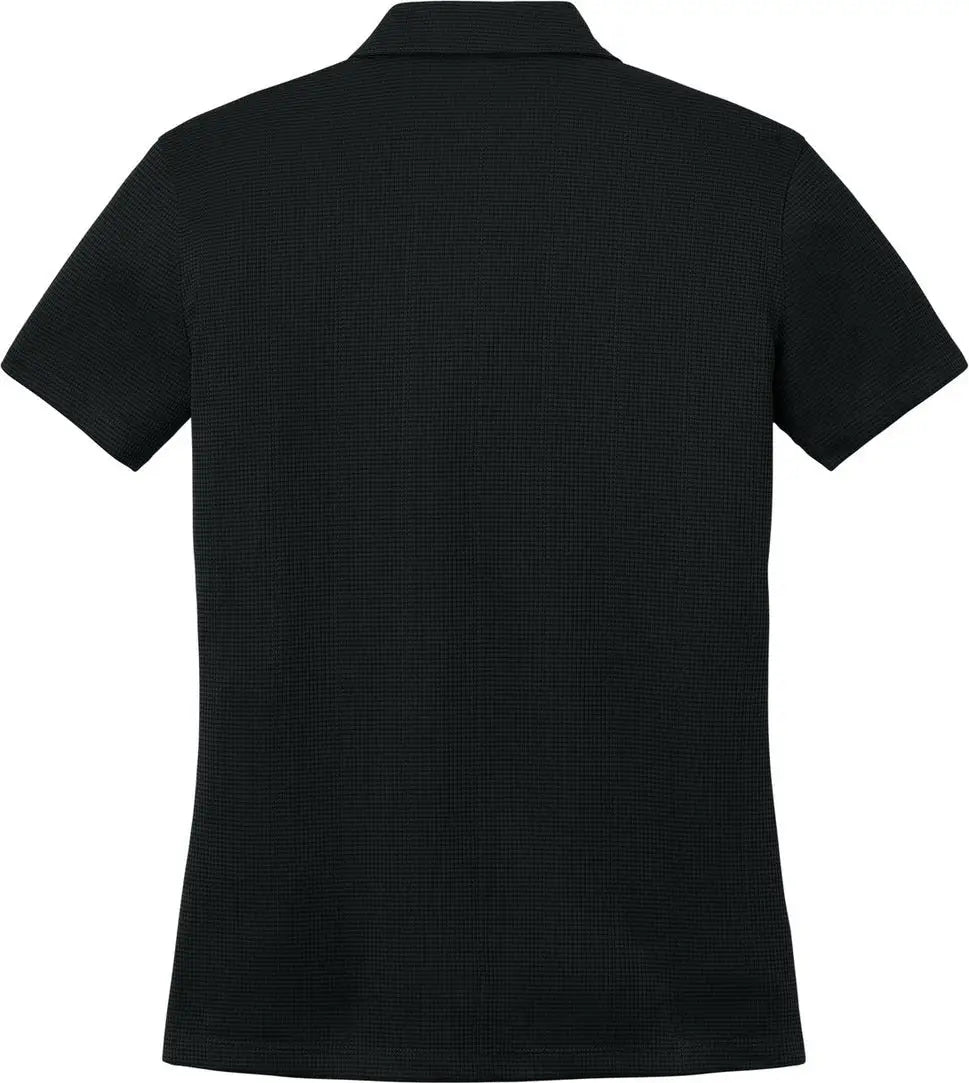 Port Authority L528 Women’s Performance Fine Jacquard Polo - Black
