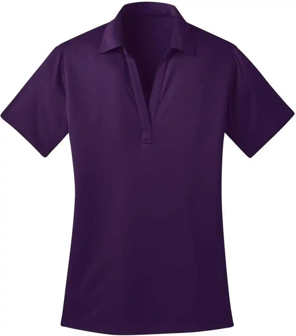 Port Authority L540 Ladies Silk Touch Performance Polo Bright Purple