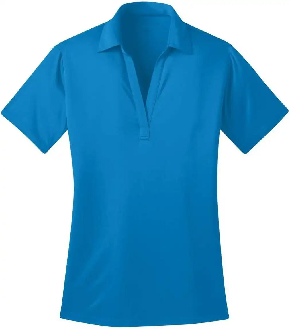 Port Authority L540 Ladies Silk Touch Performance Polo Brilliant Blue