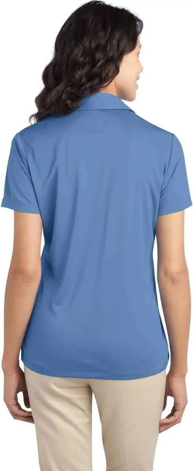 Port Authority L540 Ladies Silk Touch Performance Polo - Carolina Blue