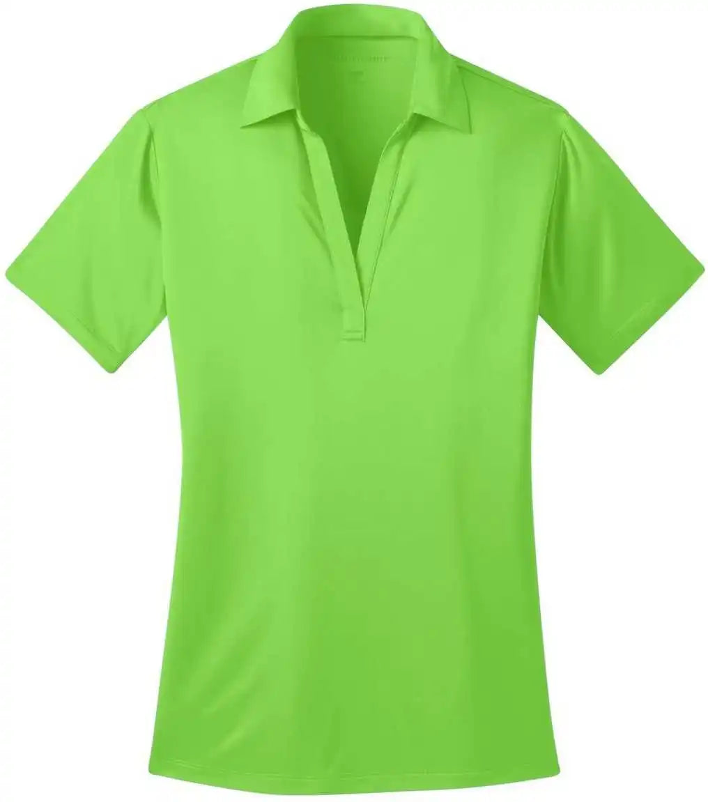 Port Authority L540 Ladies Silk Touch Performance Polo - Lime