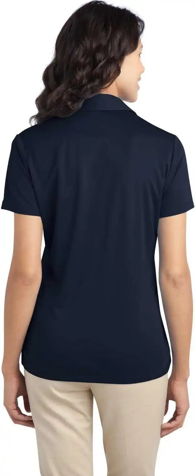 Port Authority L540 Ladies Silk Touch Performance Polo Navy