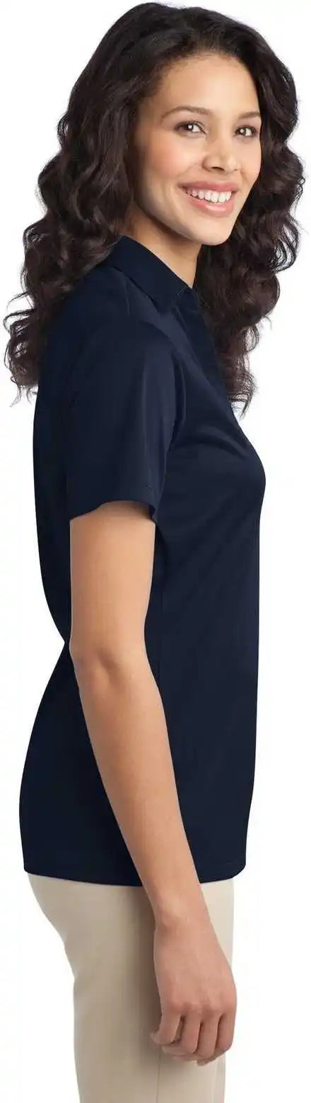 Port Authority L540 Ladies Silk Touch Performance Polo Navy
