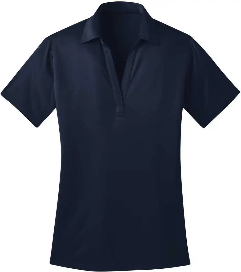 Port Authority L540 Ladies Silk Touch Performance Polo Navy