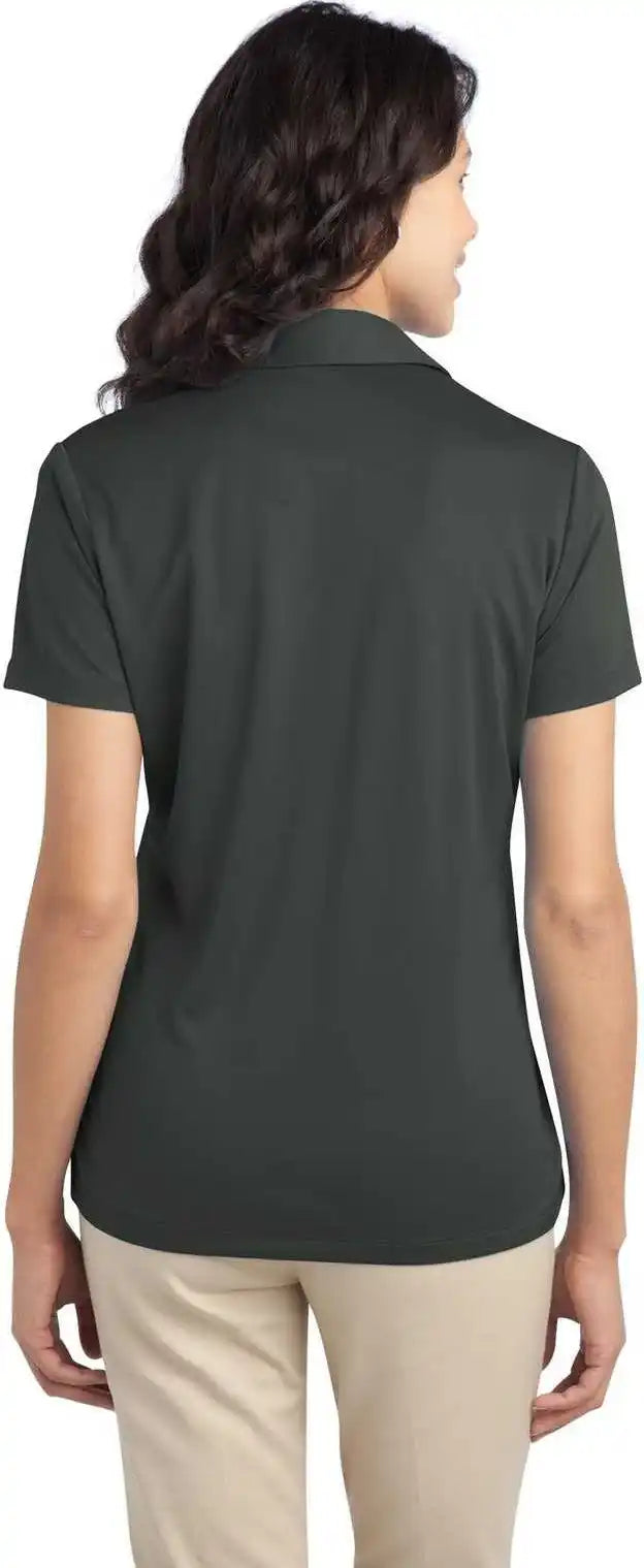 Port Authority L540 Ladies Silk Touch Performance Polo Steel Gray