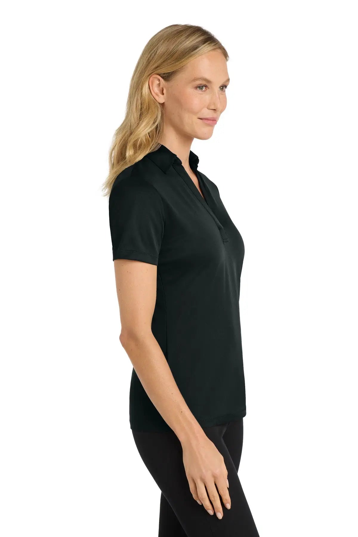 Port Authority L540 Women’s Silk Touch Performance Polo - Black