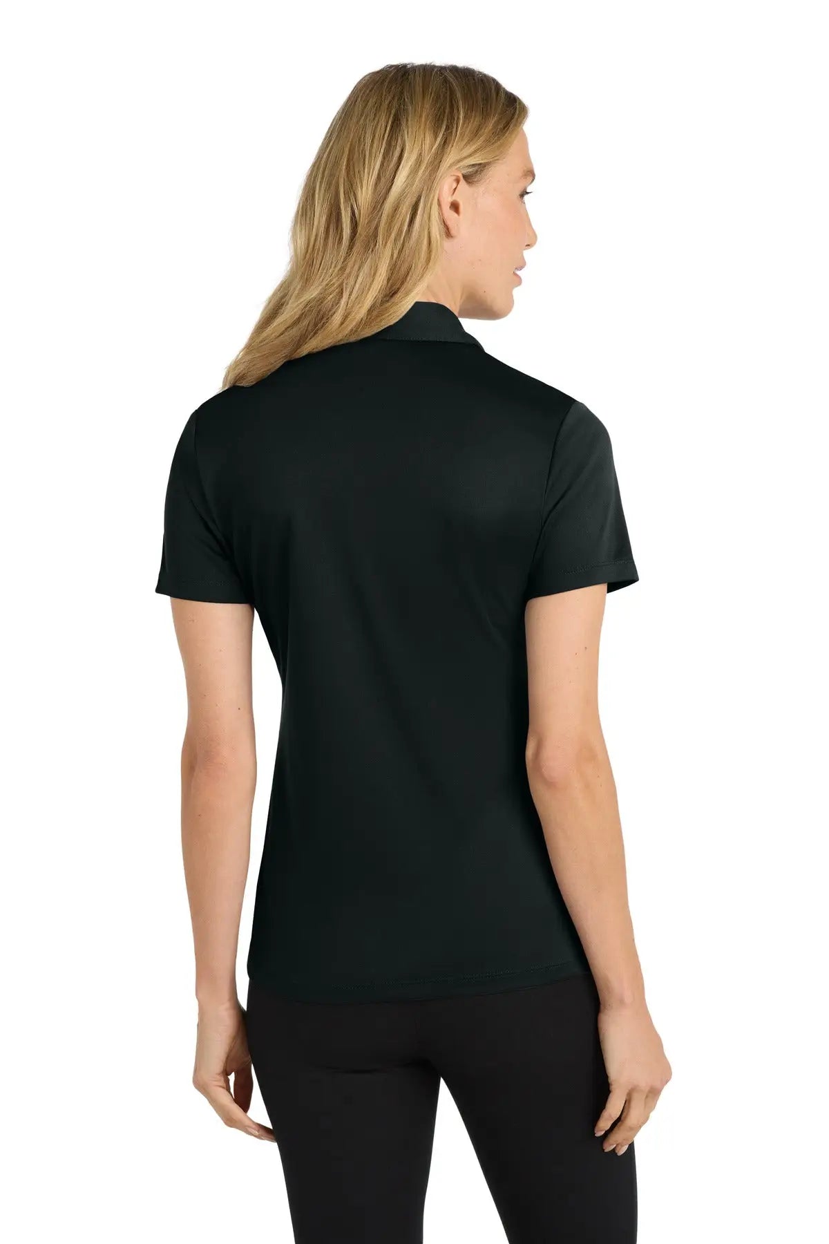 Port Authority L540 Women’s Silk Touch Performance Polo - Black