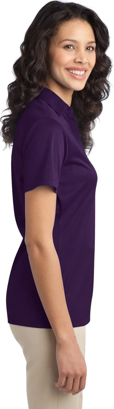 Port Authority L540 Women’s Silk Touch Performance Polo - Bright Purple